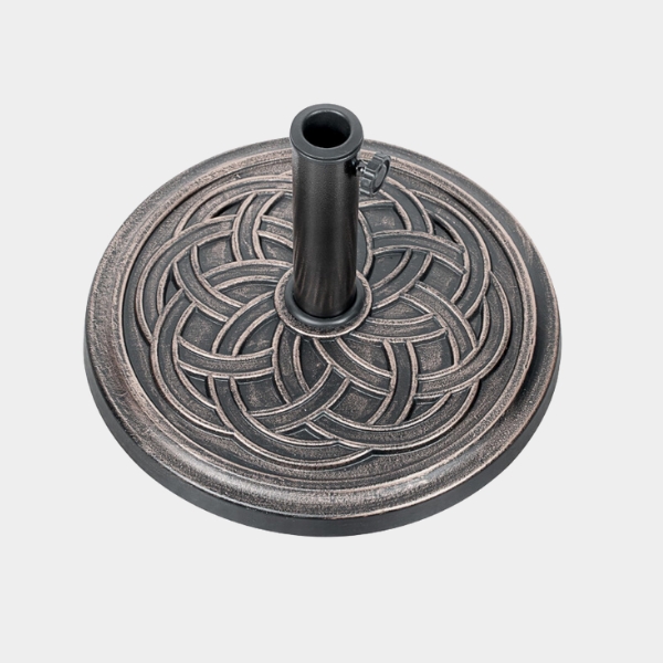 lawn-4-1.jpg YSSOA 24.2 lbs 17.72" Market Umbrella Base Heavy Duty Round Stand for Patio Outdoor - Image 1